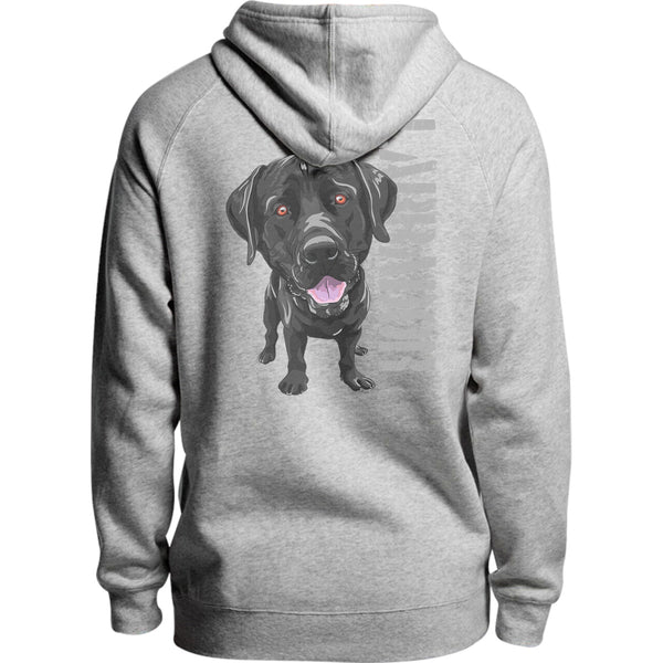 Black Labrador - Unisex Hoodie - Plus Size