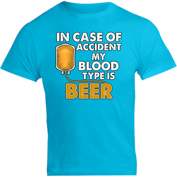 Blood Type Is Beer - Unisex Tee