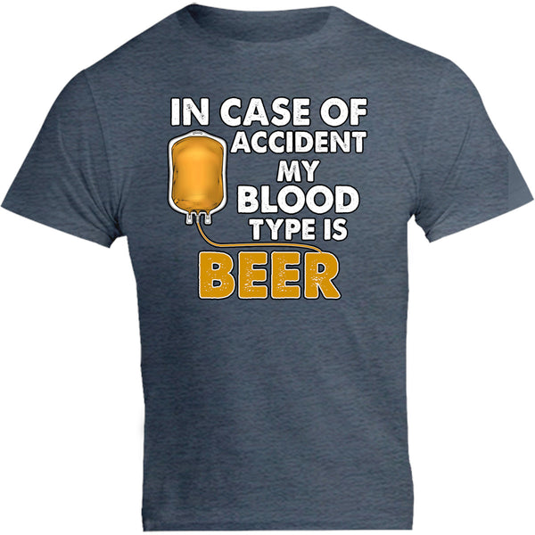 Blood Type Is Beer - Unisex Tee