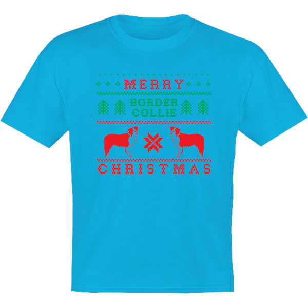 Border Collie Christmas - Youth & Infant Tee