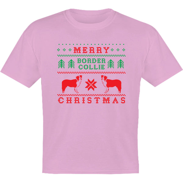 Border Collie Christmas - Youth & Infant Tee