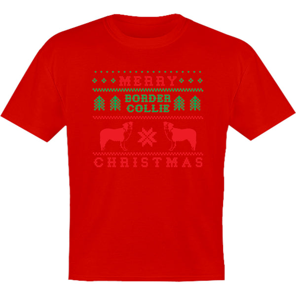Border Collie Christmas - Youth & Infant Tee