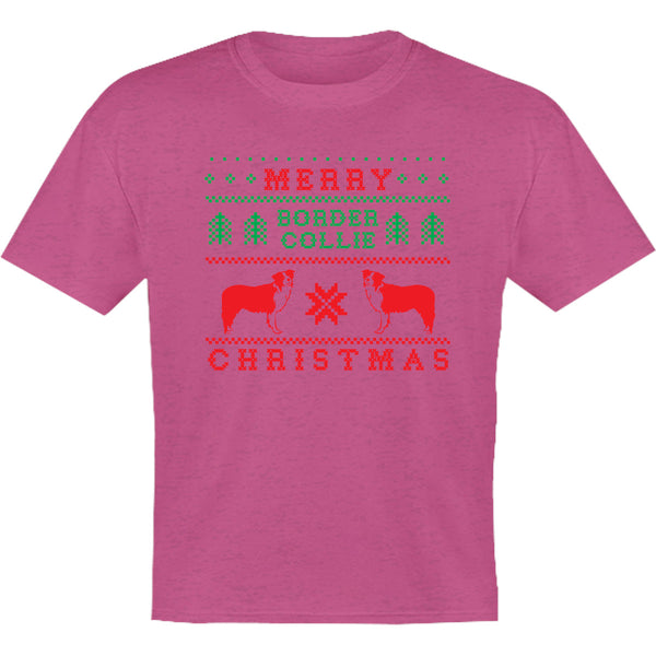 Border Collie Christmas - Youth & Infant Tee