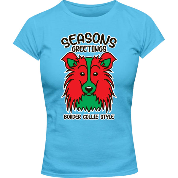 Border Collie Style - Ladies Slim Fit Tee