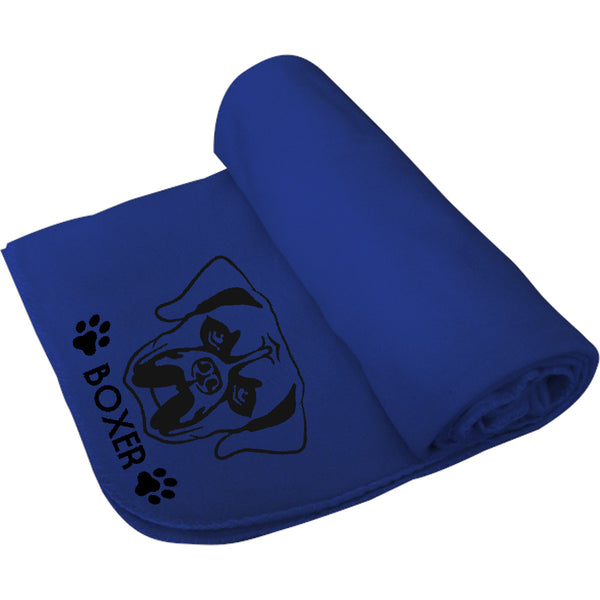 Boxer - Polar Fleece Blanket - Graphic Tees Australia