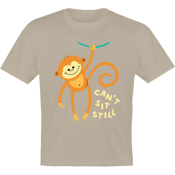 Can't Sit Still - Youth & Infant Cotton Tee - Graphic Tees Australia