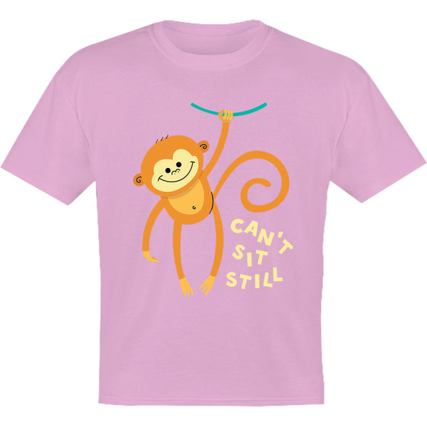 Can't Sit Still - Youth & Infant Cotton Tee - Graphic Tees Australia