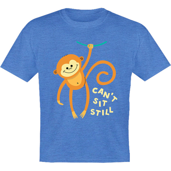 Can't Sit Still - Youth & Infant Cotton Tee - Graphic Tees Australia