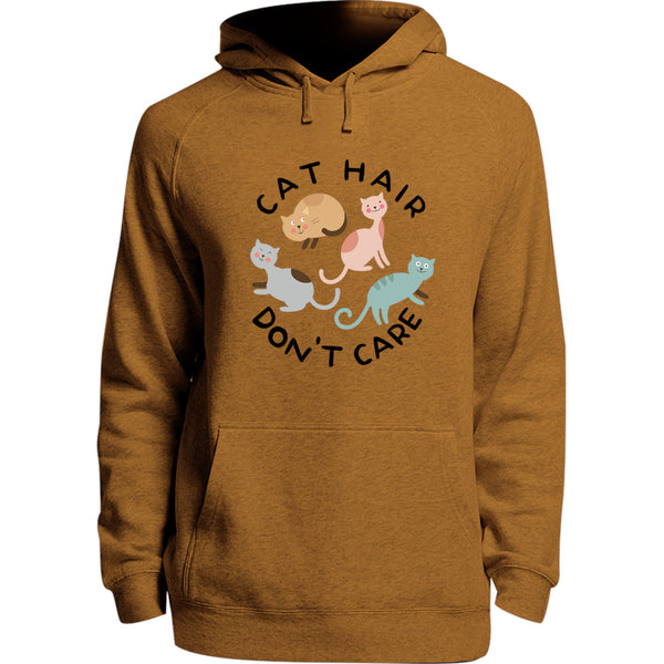 Cat Hair Don't Care - Unisex Hoodie - Adult
