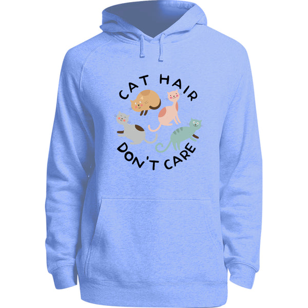 Cat Hair Don't Care - Unisex Hoodie - Adult