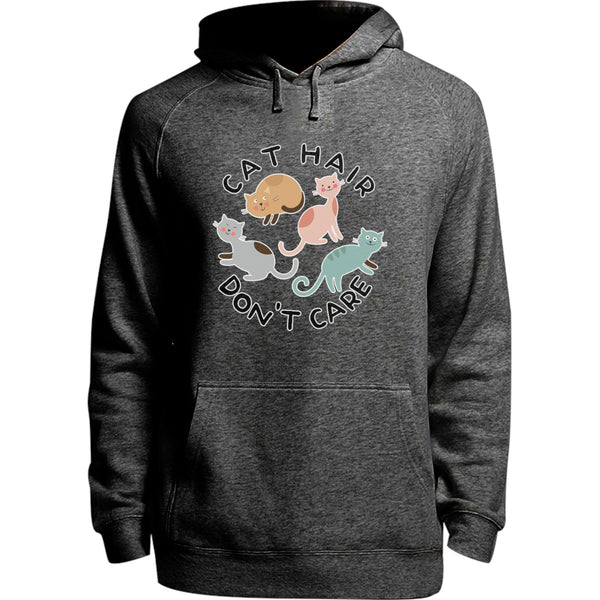 Cat Hair Don't Care - Unisex Hoodie - Adult