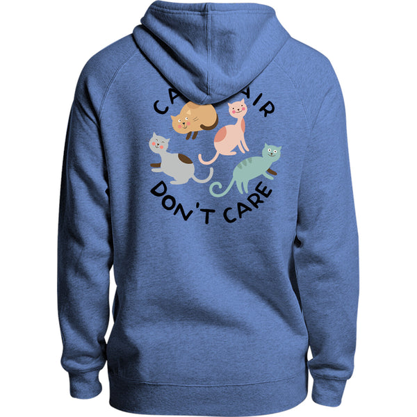 Cat Hair Don't Care - Unisex Hoodie - Adult