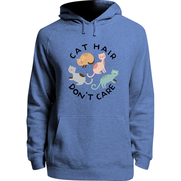 Cat Hair Don't Care - Unisex Hoodie - Adult