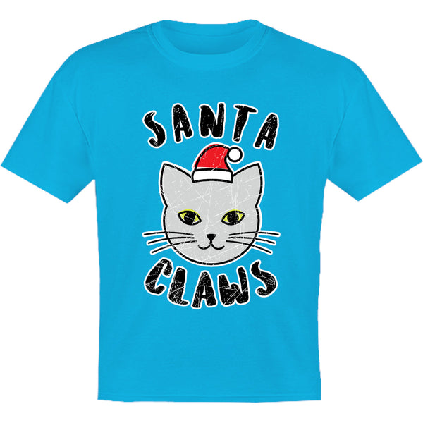 Cat Santa Claws - Youth & Infant Tee