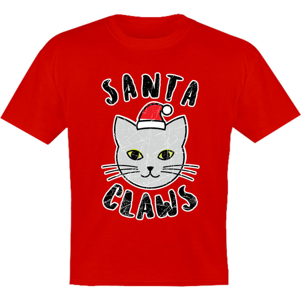 Cat Santa Claws - Youth & Infant Tee