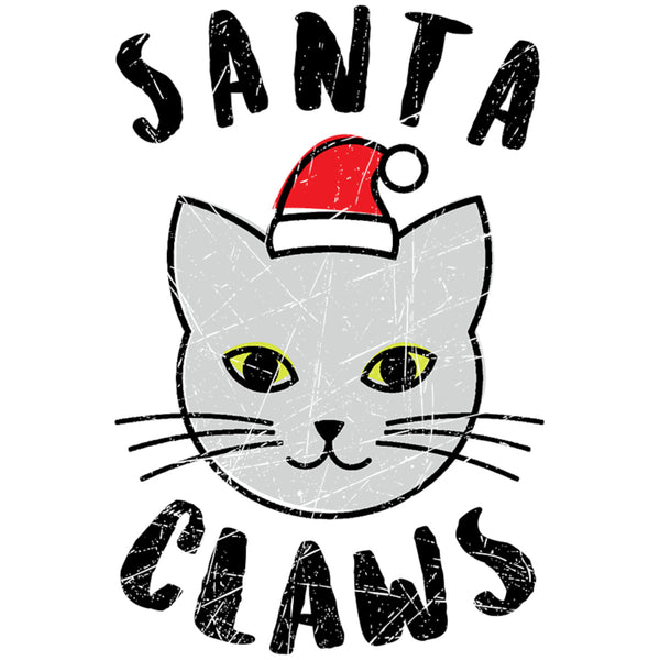 Cat Santa Claws - Unisex Tee - Plus Size