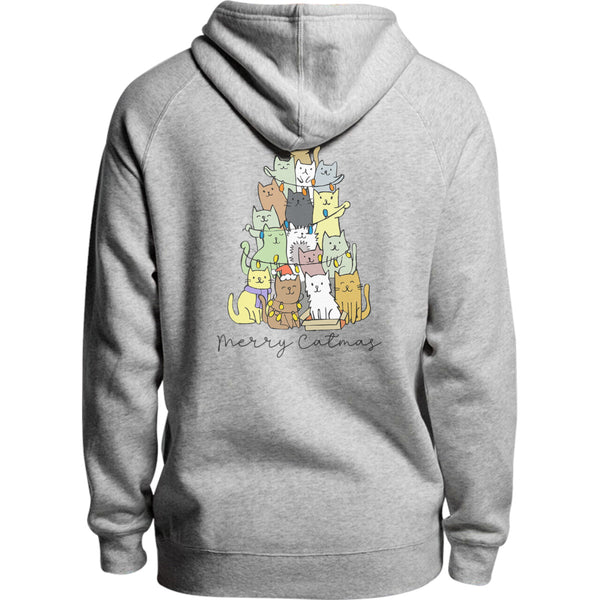 Cats as Christmas Tree - Unisex Hoodie - Plus Size