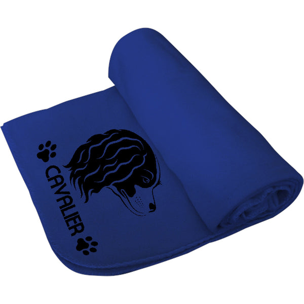 Cavalier - Polar Fleece Blanket - Graphic Tees Australia
