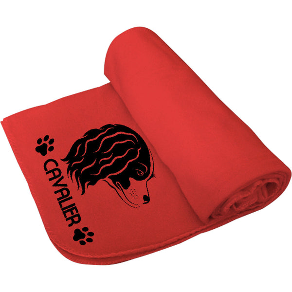 Cavalier - Polar Fleece Blanket - Graphic Tees Australia