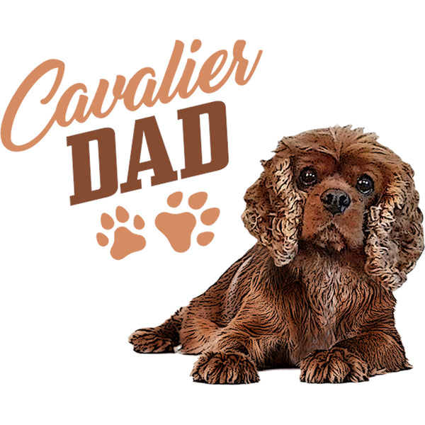 Cavalier Dad - Unisex Hoodie - Plus Size - Graphic Tees Australia