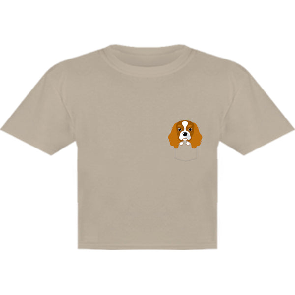 Cavalier in Pocket - Youth & Infant Tee - Graphic Tees Australia