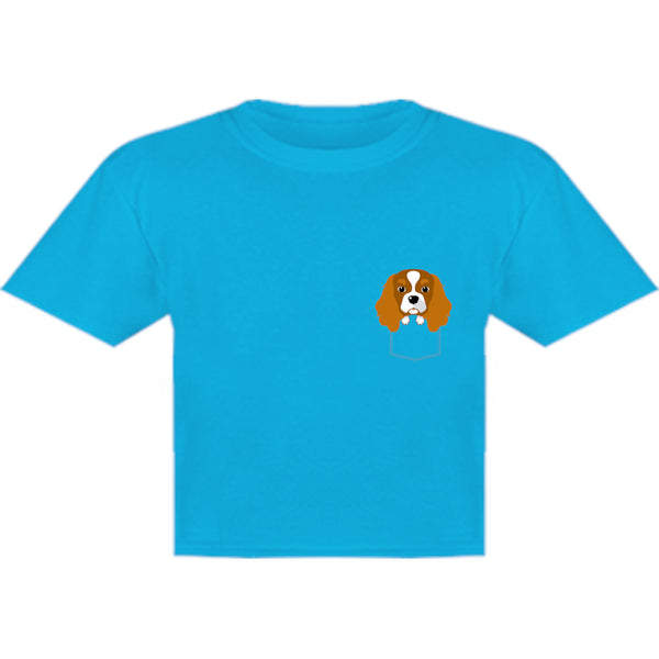 Cavalier in Pocket - Youth & Infant Tee - Graphic Tees Australia