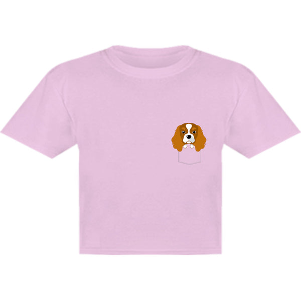 Cavalier in Pocket - Youth & Infant Tee - Graphic Tees Australia