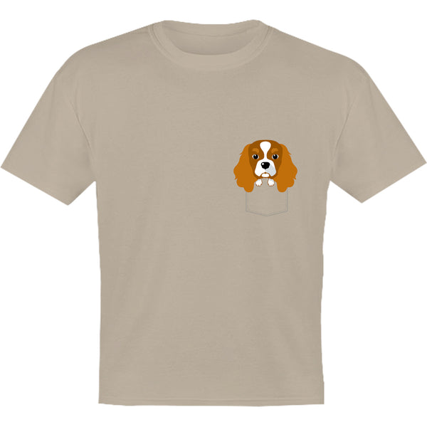 Cavalier in Pocket - Youth & Infant Tee - Graphic Tees Australia