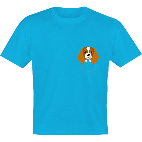Cavalier in Pocket - Youth & Infant Tee - Graphic Tees Australia