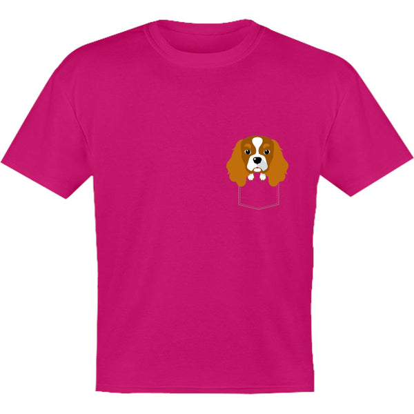 Cavalier in Pocket - Youth & Infant Tee - Graphic Tees Australia