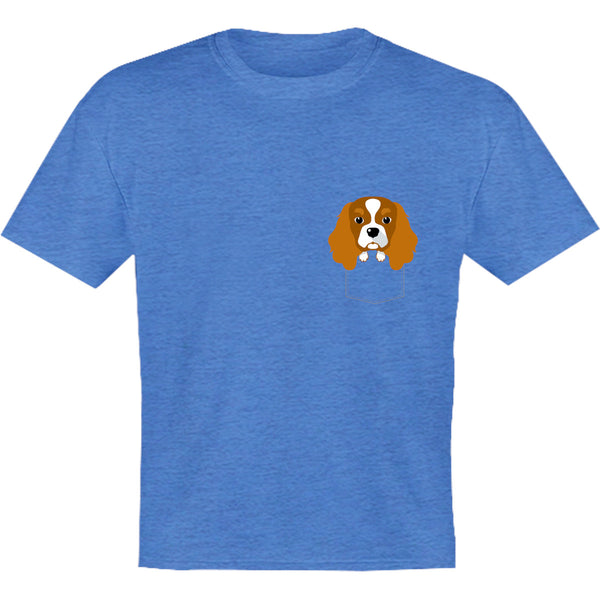 Cavalier in Pocket - Youth & Infant Tee - Graphic Tees Australia