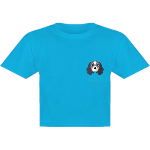 Cavalier in Pocket - Youth & Infant Tee - Graphic Tees Australia