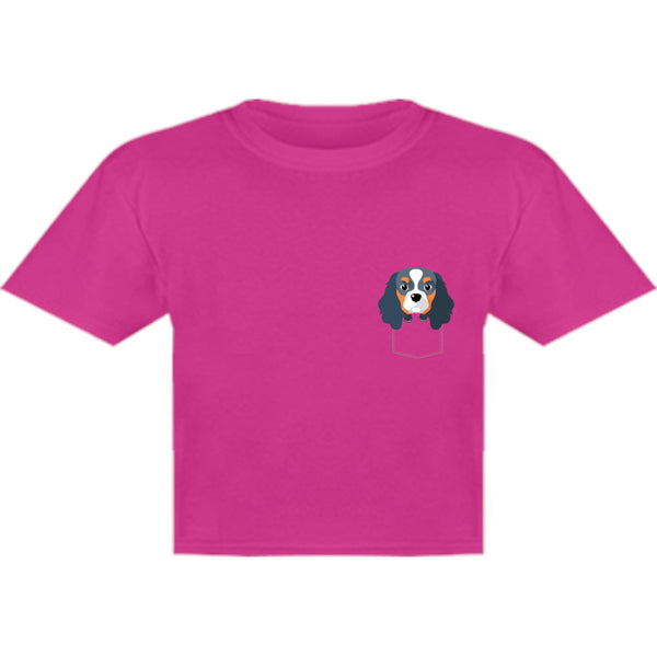 Cavalier in Pocket - Youth & Infant Tee - Graphic Tees Australia