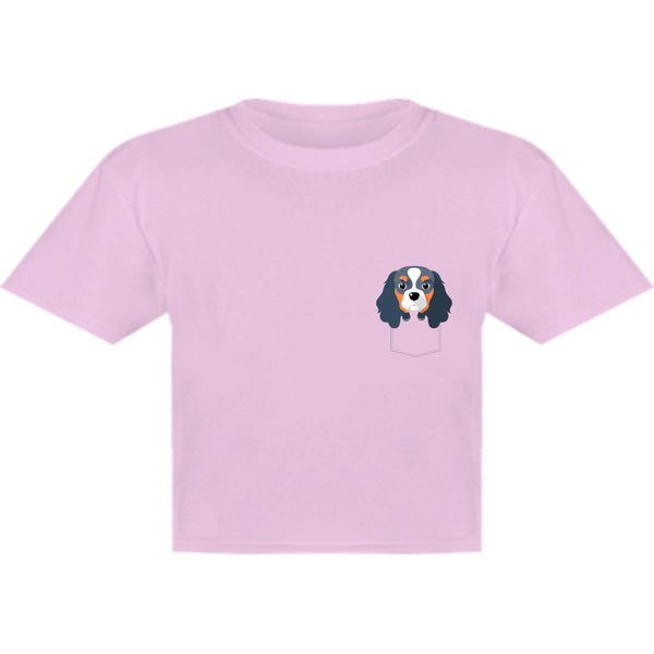 Cavalier in Pocket - Youth & Infant Tee - Graphic Tees Australia