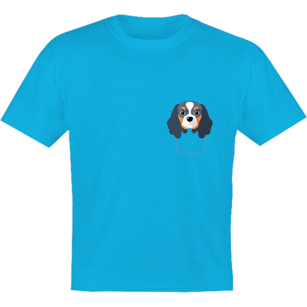 Cavalier in Pocket - Youth & Infant Tee - Graphic Tees Australia