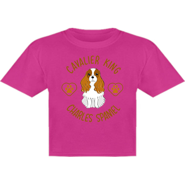 Cavalier King Charles Spaniel - Youth & Infant Tee - Graphic Tees Australia