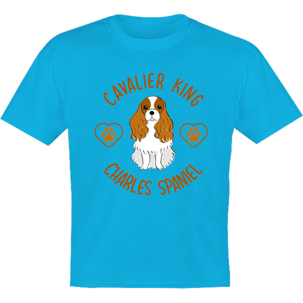 Cavalier King Charles Spaniel - Youth & Infant Tee - Graphic Tees Australia