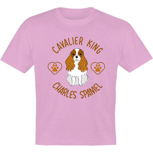 Cavalier King Charles Spaniel - Youth & Infant Tee - Graphic Tees Australia