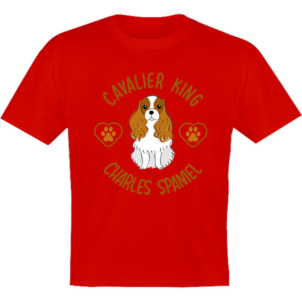 Cavalier King Charles Spaniel - Youth & Infant Tee - Graphic Tees Australia