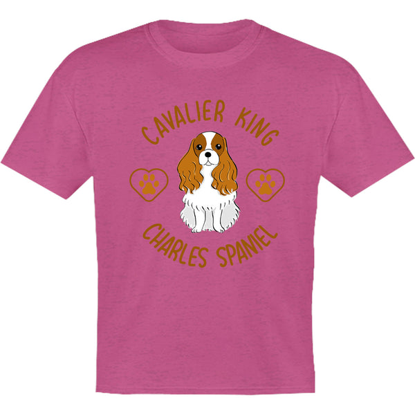 Cavalier King Charles Spaniel - Youth & Infant Tee - Graphic Tees Australia