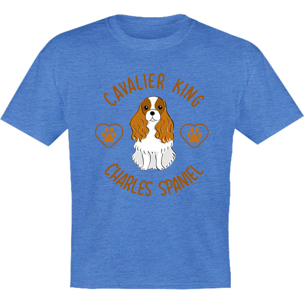 Cavalier King Charles Spaniel - Youth & Infant Tee - Graphic Tees Australia