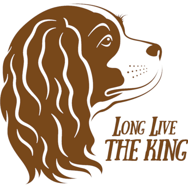 Cavalier Long Live The King - Ladies Relaxed Fit Tee - Graphic Tees Australia