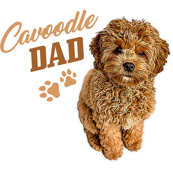 Cavoodle Dad - Unisex Tee - Plus Size - Graphic Tees Australia