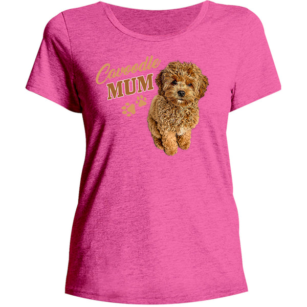 Cavoodle Mum - Ladies Relaxed Fit Tee - Graphic Tees Australia