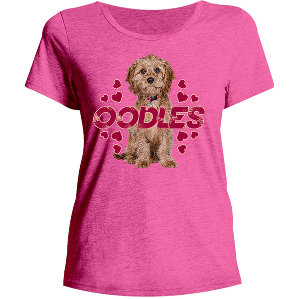 Cavoodle Oodles - Ladies Relaxed Fit Tee - Graphic Tees Australia