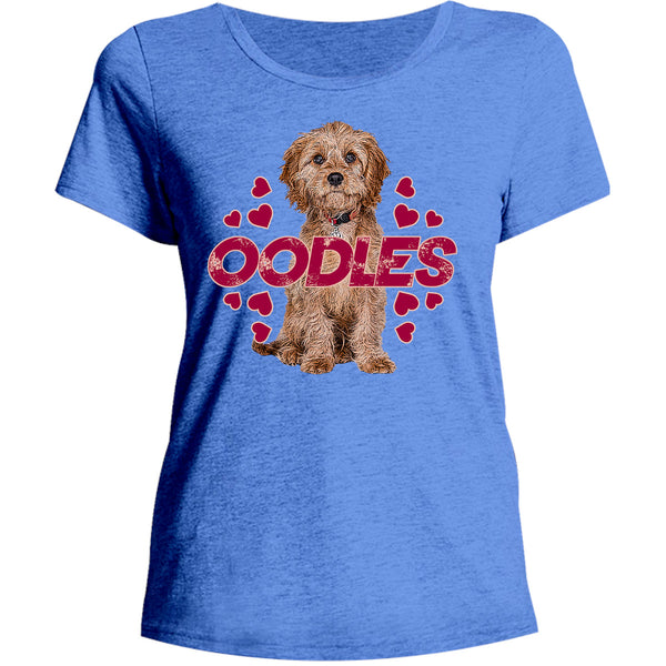 Cavoodle Oodles - Ladies Relaxed Fit Tee - Graphic Tees Australia