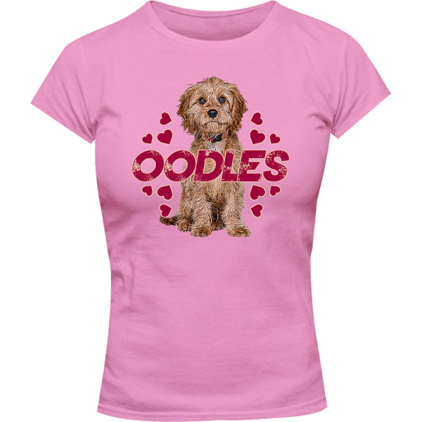 Cavoodle Oodles - Ladies Slim Fit Tee - Graphic Tees Australia