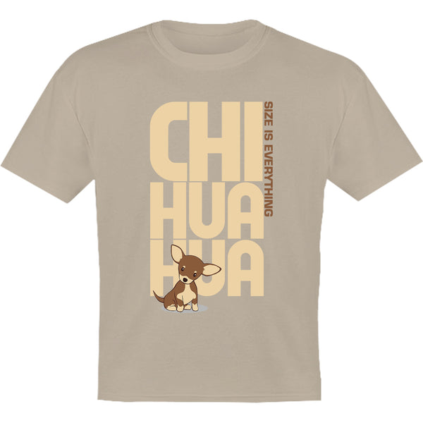 Chihuahua Size Is Everything - Youth & Infant Tee - Graphic Tees Australia
