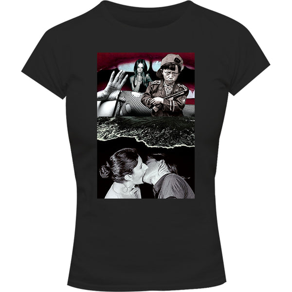 Collage 4 - Ladies Slim Fit Tee - Graphic Tees Australia