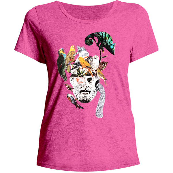 Collage 5 - Ladies Relaxed Fit Tee - Graphic Tees Australia